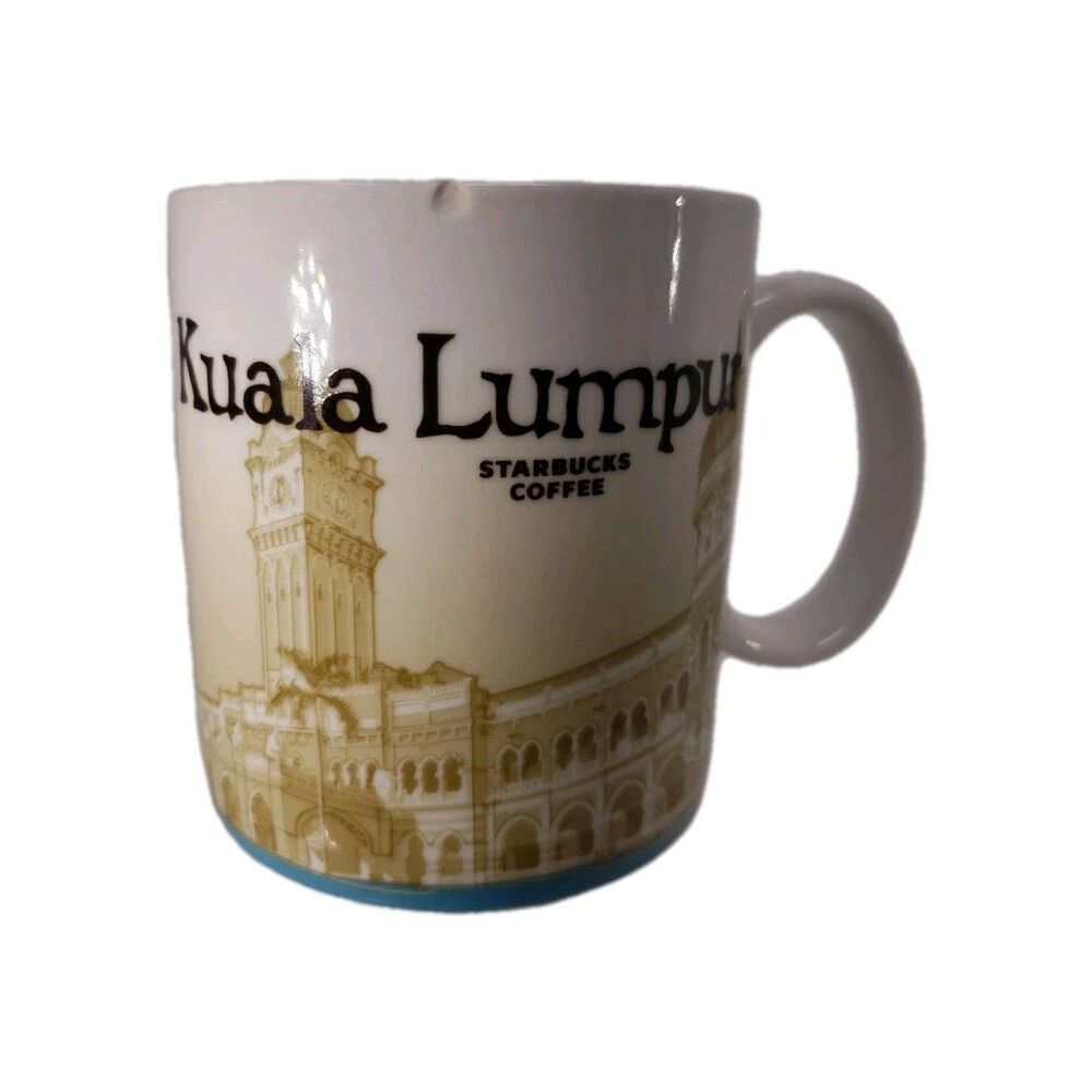 Starbucks Global City Icon Series Kuala Lumpur Coffee Mug 16 oz 2010 READ